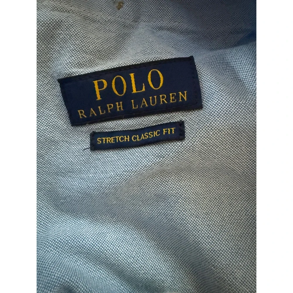 Polo Ralph Lauren Stretch Classic Fit Shorts Mens 2XB Blue Drawstring Chino